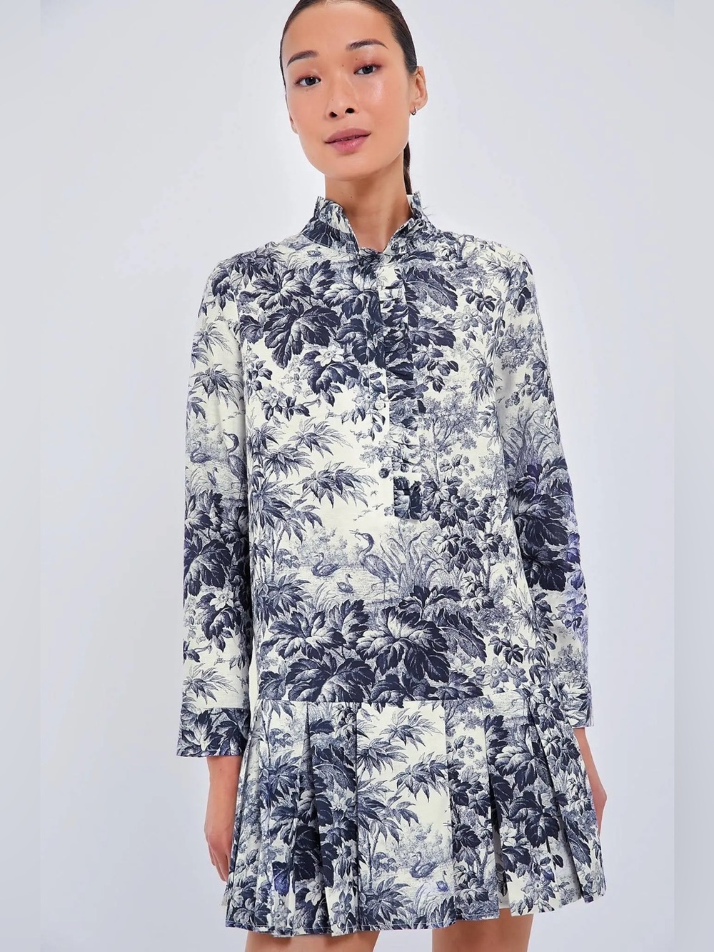 Tuckernuck Navy Toile Tate Dress